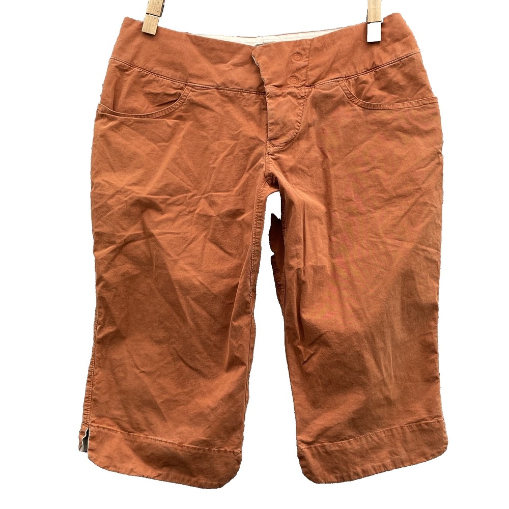 Mountain Hardwear Capri Pants Womens 32* Orange Y2k Gorpcore Outdoor Boho Hiking